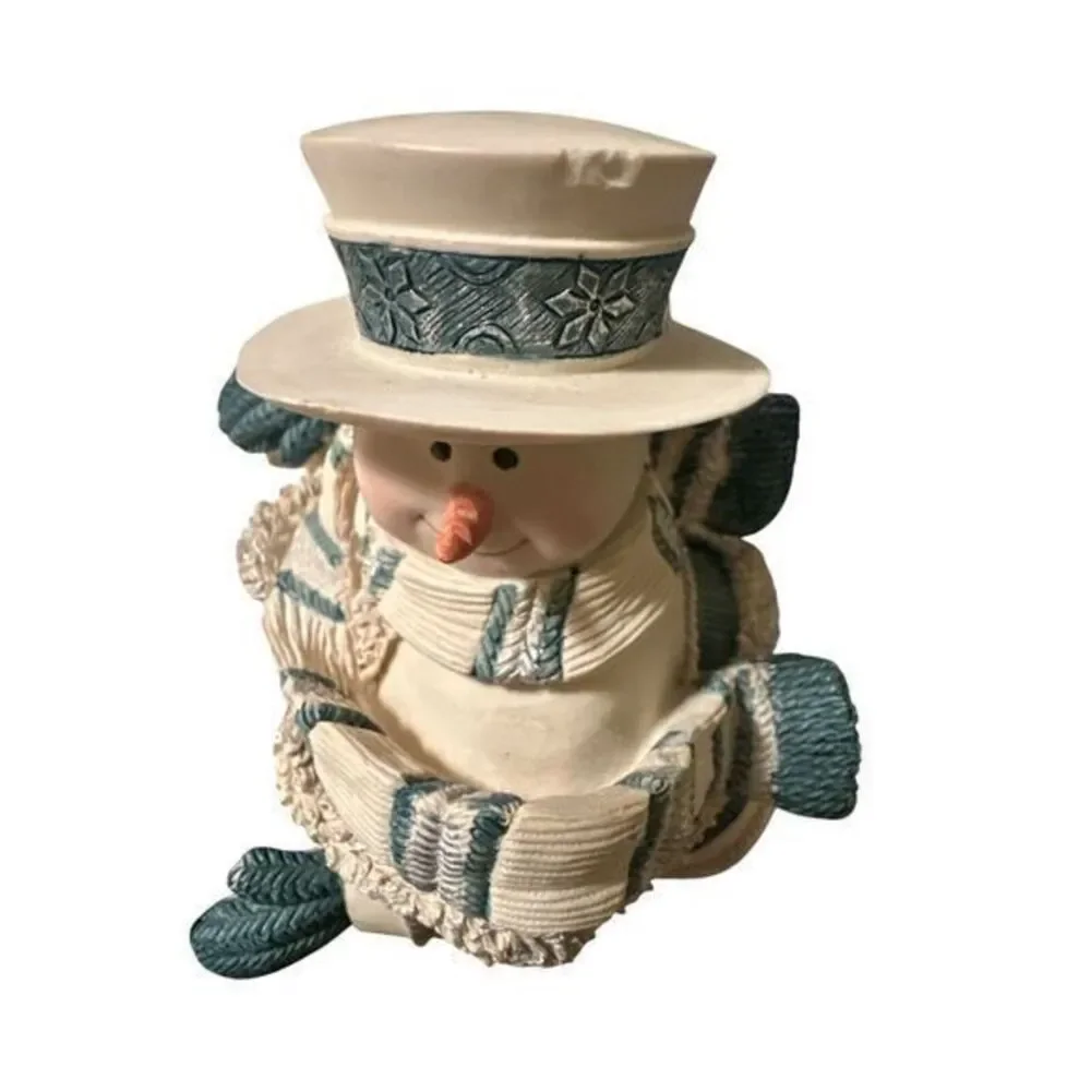 Christmas St. Flurry's Snowman Candy Dish #78809 (9